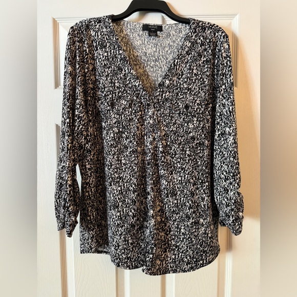 Verve Ami black and white blouse - Picture 1 of 3